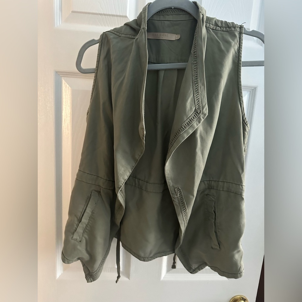 Max Jeans Army Green Vest